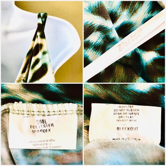 BLOCKOUT⚡️Animal Prints V-Cut Neck Mini Dress_M - Picture 7 of 8